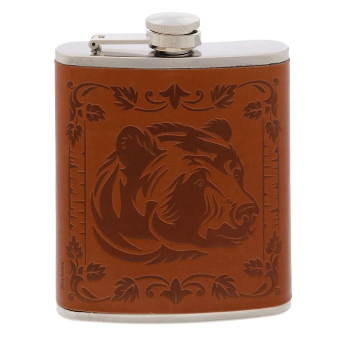 Фляжка "Медведь", 210 мл