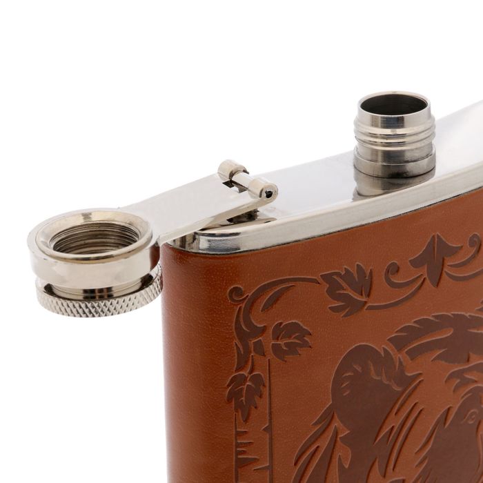 Фляжка "Медведь", 210 мл