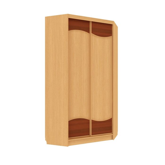 Угловой шкаф-купе Приятный Бук