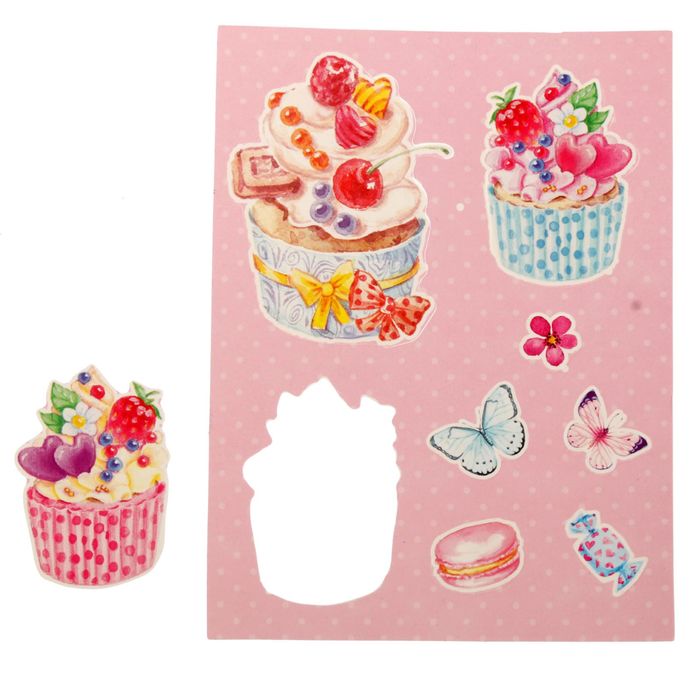 Набор по созданию поп-ап открытки "Сладости и радости", 16 х 24 см