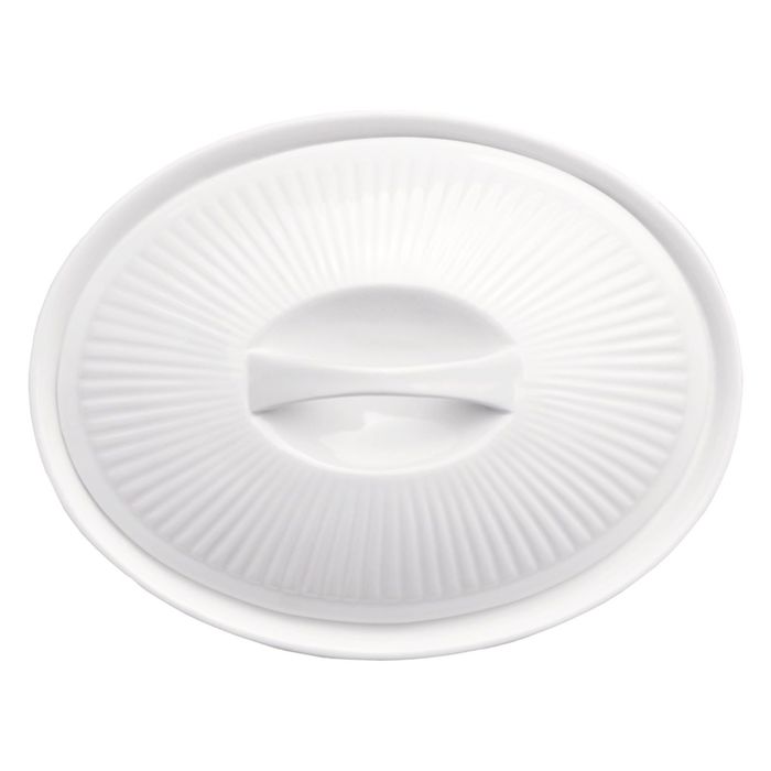 Овальная кастрюля с крышкой Bianco, 26.5 х 20 х 10 см