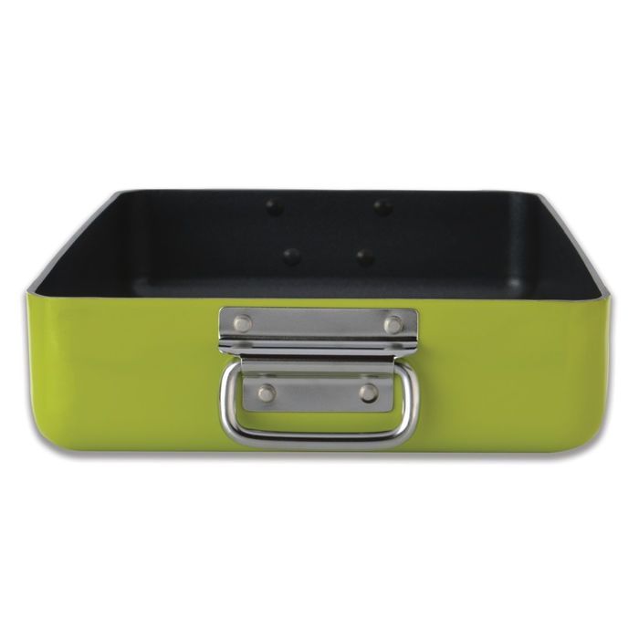 Противень Eclipse, цвет зеленый, 35 х 24 х 7 см