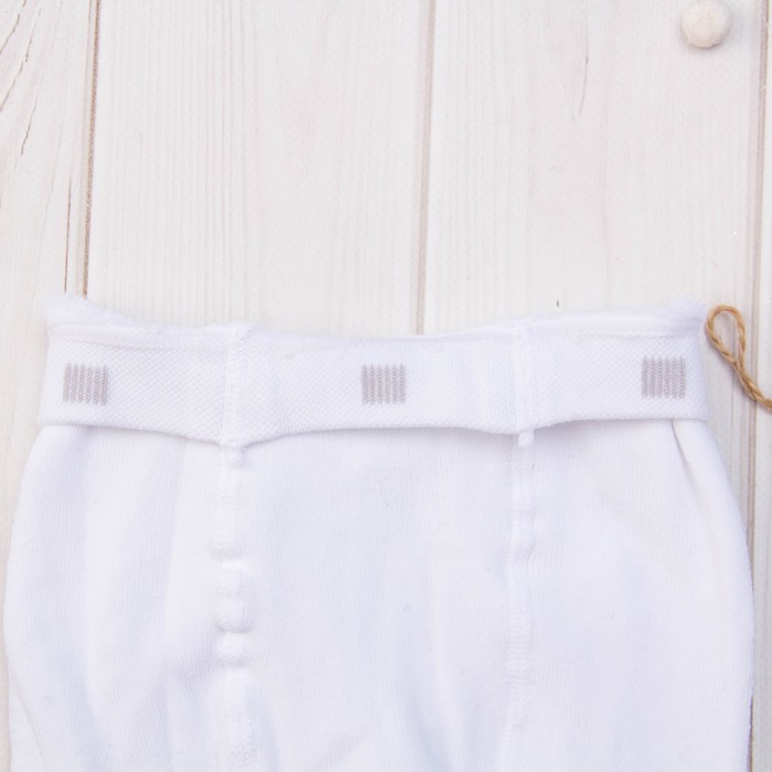 Колготки детские махровые SOF-TIKI 7С-38СП цвет белый, рост 128-134