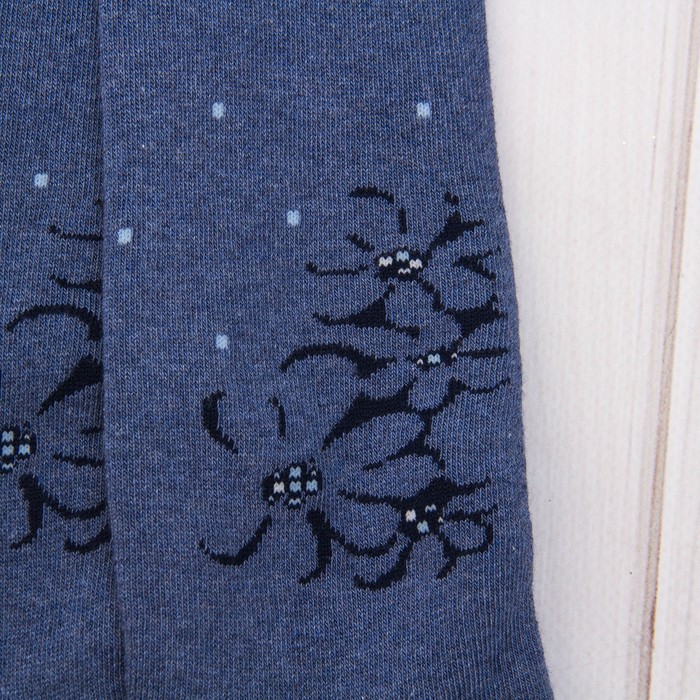 Колготки детские махровые SOF-TIKI 7С-38СП-256 цвет джинс, рост 140-146