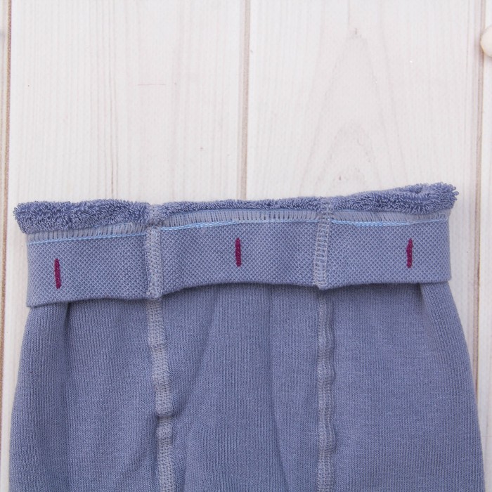 Колготки детские махровые SOF-TIKI 7С-38СП-391 цвет светлый джинс, рост 62-74