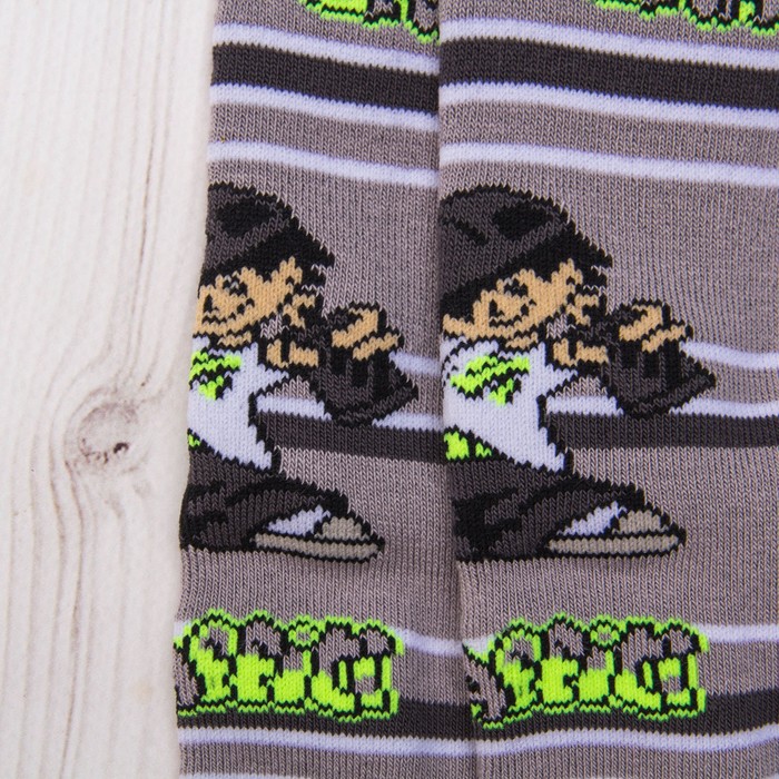 Колготки детские махровые SOF-TIKI 7С-38СП-391 цвет серый, рост 62-74