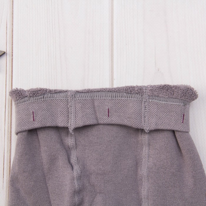 Колготки детские махровые SOF-TIKI 7С-38СП-391 цвет серый, рост 62-74