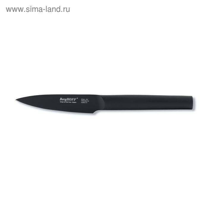 фото Нож для очистки ron, цвет черный, 8.5 см berghoff