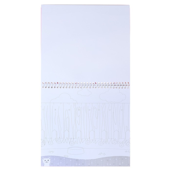 Альбом для творчества "Котята" 30 страниц, с наклейками и трафаретами