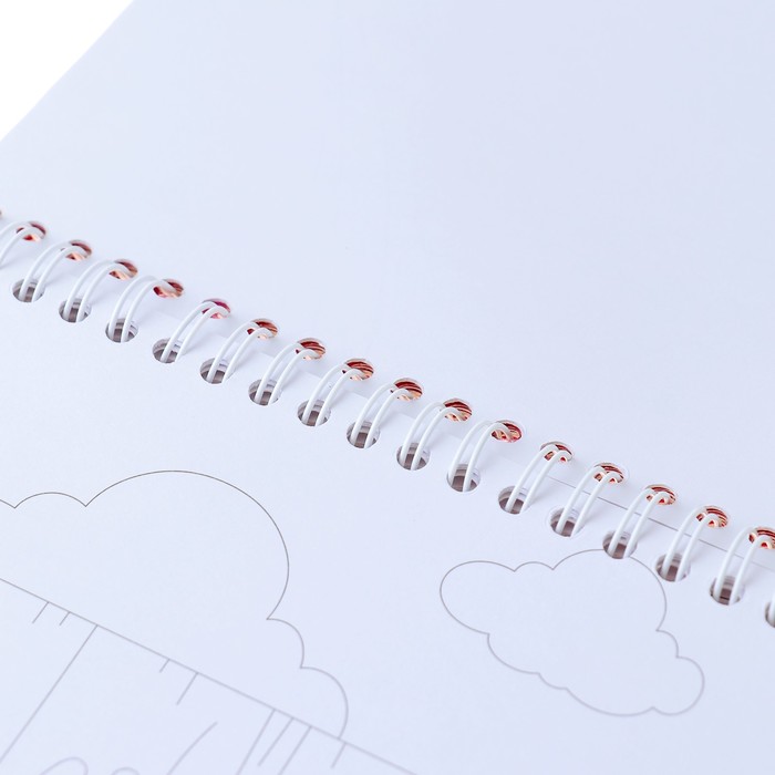 Альбом для творчества "Котята" 30 страниц, с наклейками и трафаретами