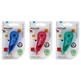 

Корректирующая лента-роллер Mazari Conti, 5 мм х 3 м, МИКС