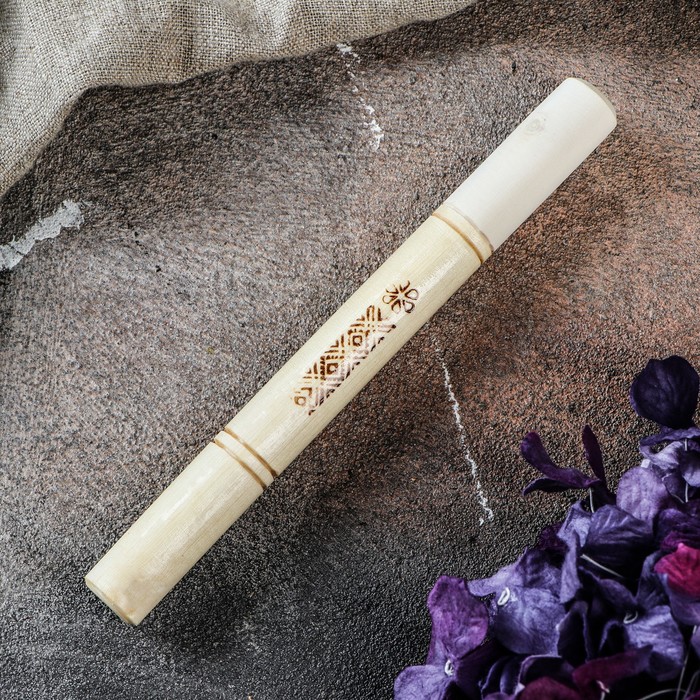 Дудочка с выжиганием, 16 см