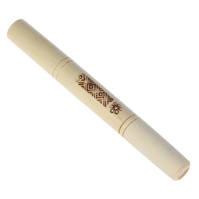 Дудочка с выжиганием, 16 см