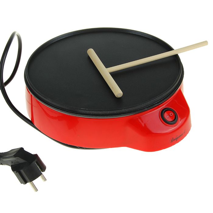 Блинница "Великие реки" Добряна-4, 700 Вт, диаметр 21 см, тефлоновое покрытие