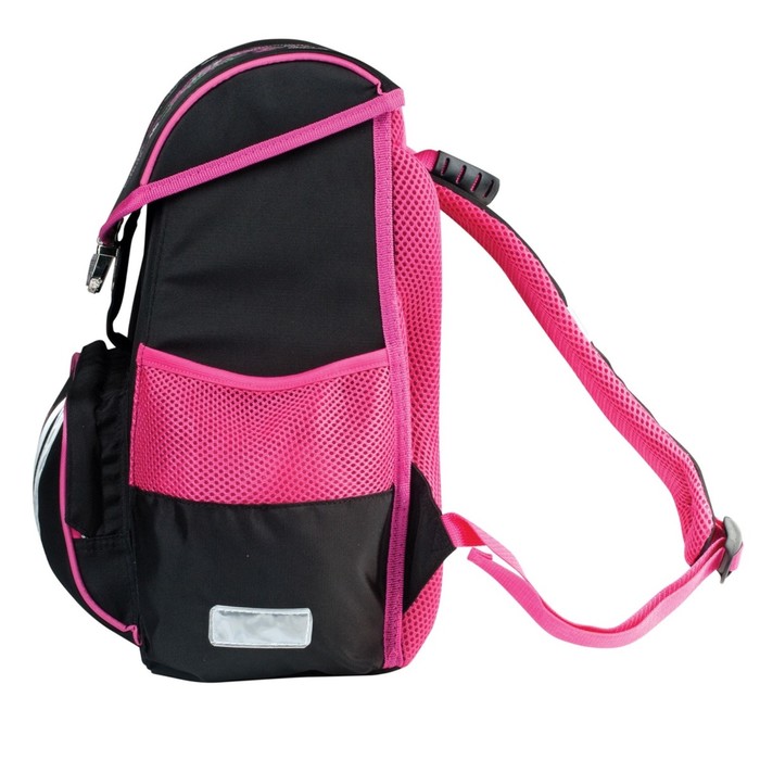 Ранец на замке 35х27х16см "Цветы", объем 20л