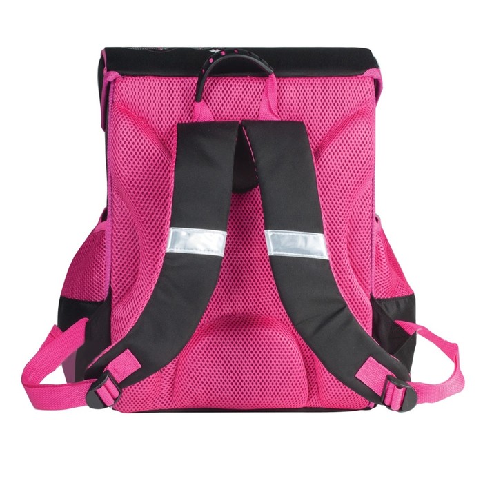 Ранец на замке 35х27х16см "Цветы", объем 20л