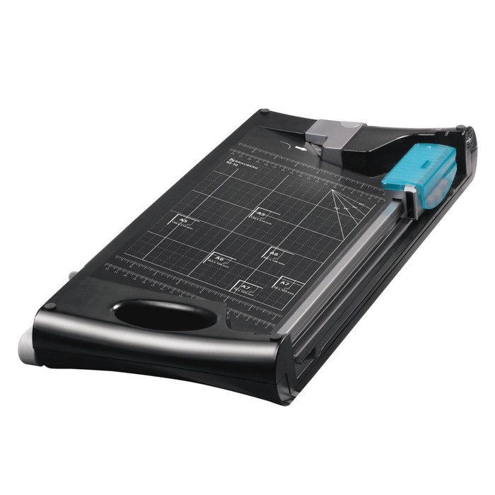 Резак BRAUBERG RS10 А4, до 10 листов, "5 в 1" сабельный + роликовый "3 в 1" + обрезчик углов, длина реза 330 мм