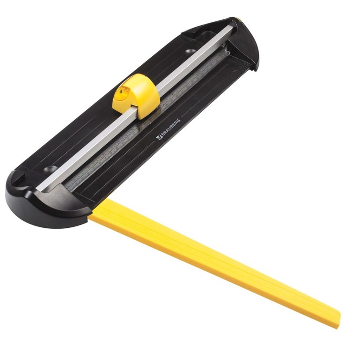 Резак BRAUBERG роликовый R5 А4, до 5 листов, "4в1" 4 стиля резки, длина реза 305мм, раскладная линейка