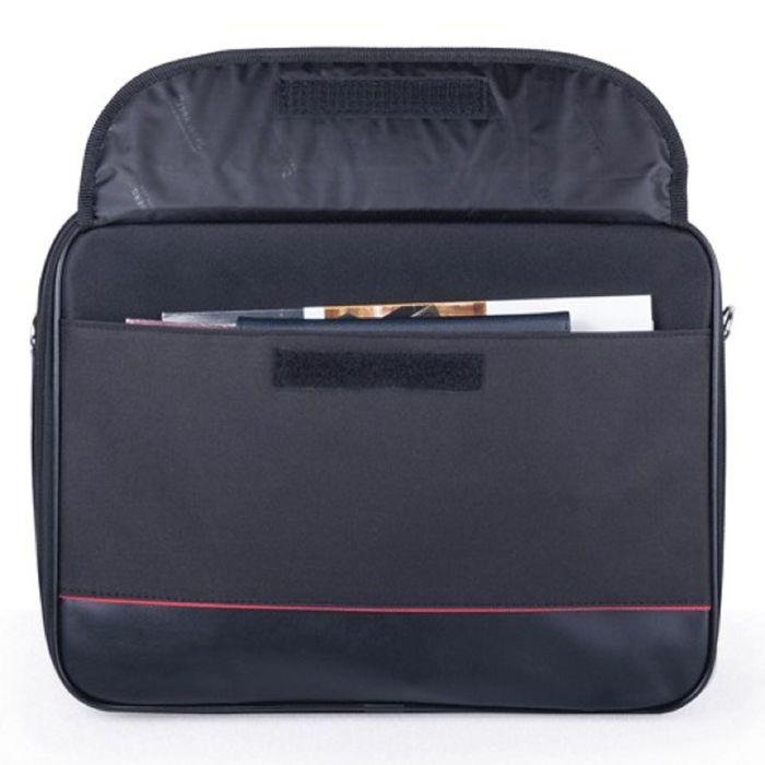Сумка деловая BRAUBERG Profi, отделение для планшета и ноутбука 13,3", 25 х 35 х 7 см, ткань, чёрная