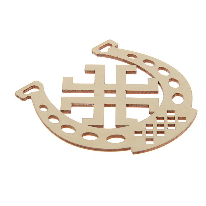 Оберег подкова "Хляби небесные" 10х10см