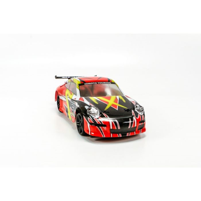 Радиоуправляемая модель с электродвигателем HSP On-Road Car, масштаб 1/18, цвет: красный