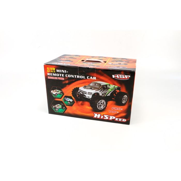 Радиоуправляемая модель с электродвигателем HSP On-Road Car, масштаб 1/18, цвет: красный