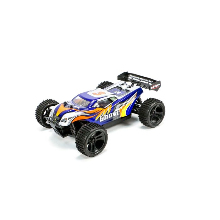 Радиоуправляемая модель с электродвигателем HSP Off-Road Truggy, масштаб 1/18, цвет: синий