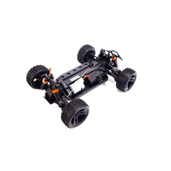 Радиоуправляемая модель с электродвигателем HSP Off-Road Truggy, масштаб 1/18, цвет: синий