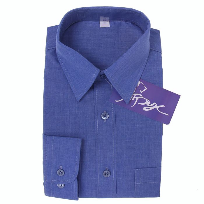 Сорочка для мальчика, рост 98-104 см (26), цвет океан 181