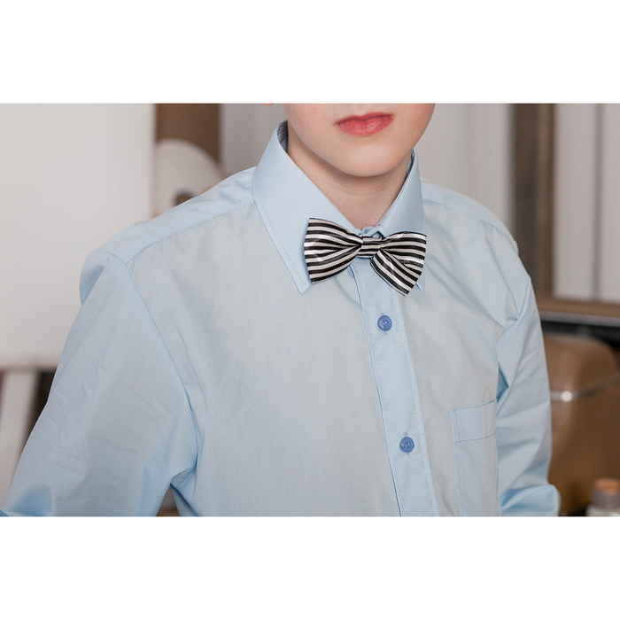 Сорочка для мальчика, рост 170-176 см (37), цвет светло-голубой 181В