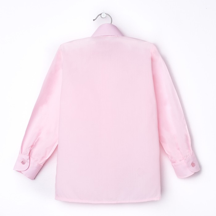 Сорочка для мальчика, рост 110-116 см (28), цвет светло-розовый 181