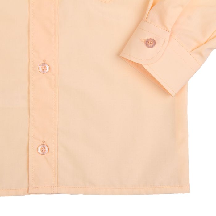 Сорочка для мальчика, рост 98-104 см (26), цвет персиковый 181