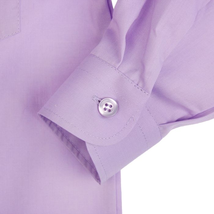 Сорочка для мальчика, рост 170-176 см (38), цвет сиреневый 181В