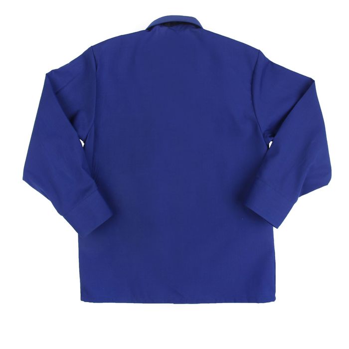 Сорочка для мальчика, нарядная с галстуком, рост 98-104 см (27), цвет васильковый 1181