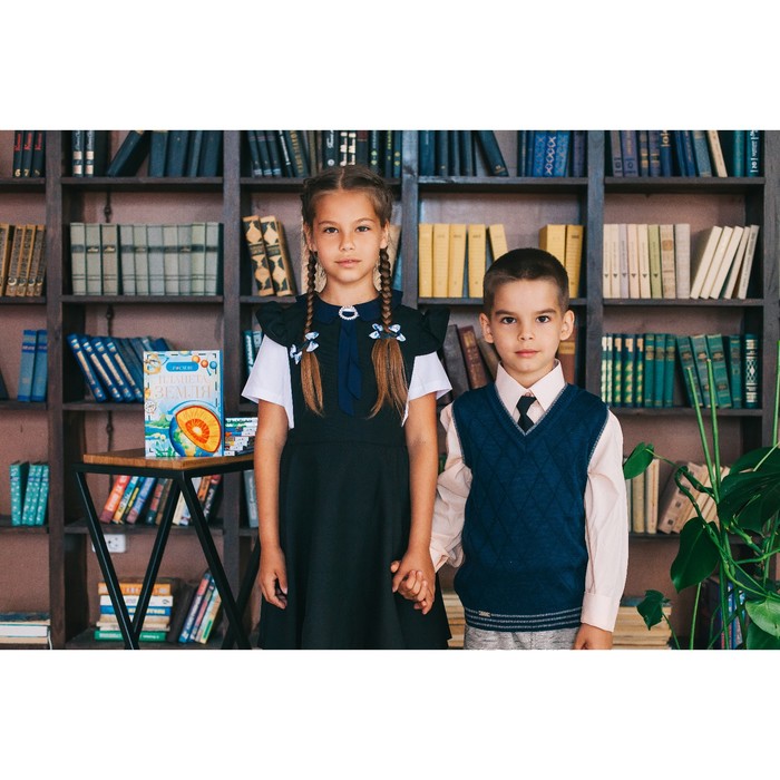 Сорочка для мальчика, нарядная с галстуком, рост 98-104 см (27), цвет персиковый 1181