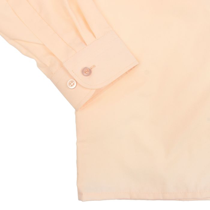 Сорочка для мальчика, нарядная с галстуком, рост 122-128 см (30), цвет персиковый 1181А