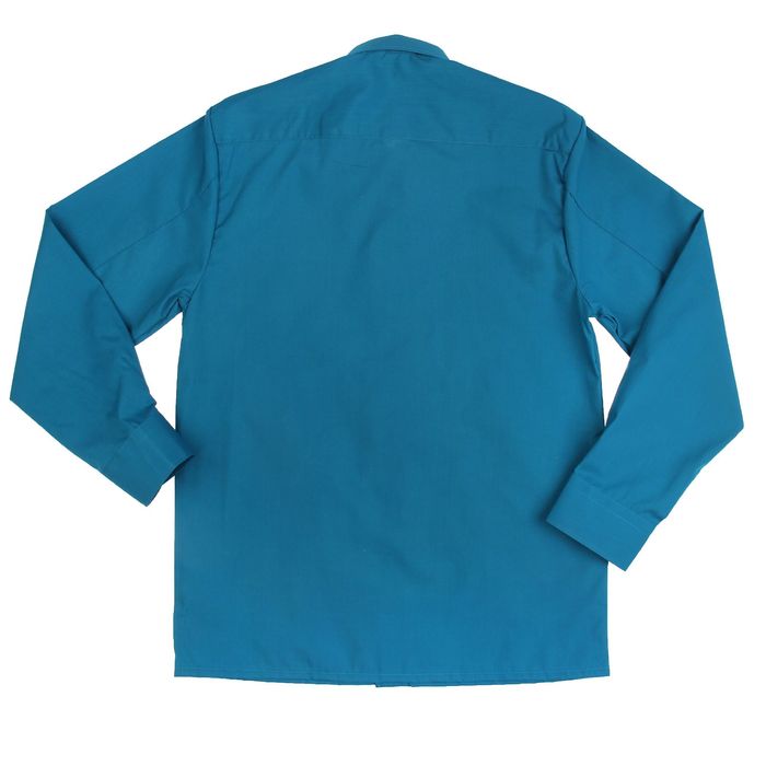 Сорочка для мальчика, нарядная с галстуком, рост 110-116 см (28), цвет морская волна 1181