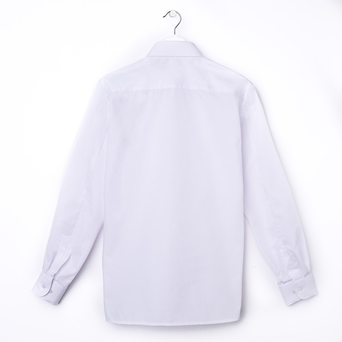 Сорочка для мальчика, рост 170-176 см (38), цвет белый 181В