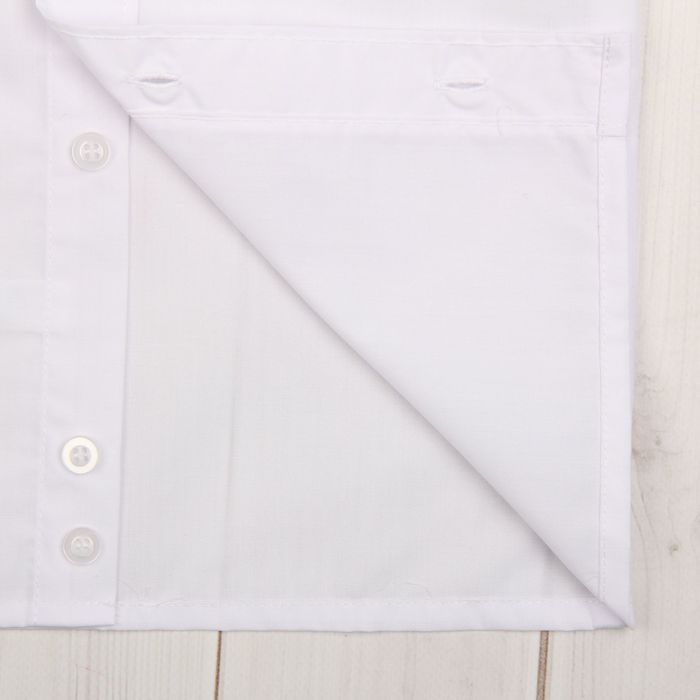 Сорочка для мальчика, рост 170-176 см (38), цвет белый 181В