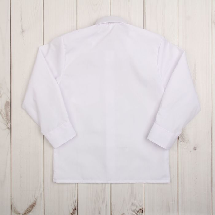 Сорочка для мальчика, рост 170-176 см (38), цвет белый 181В
