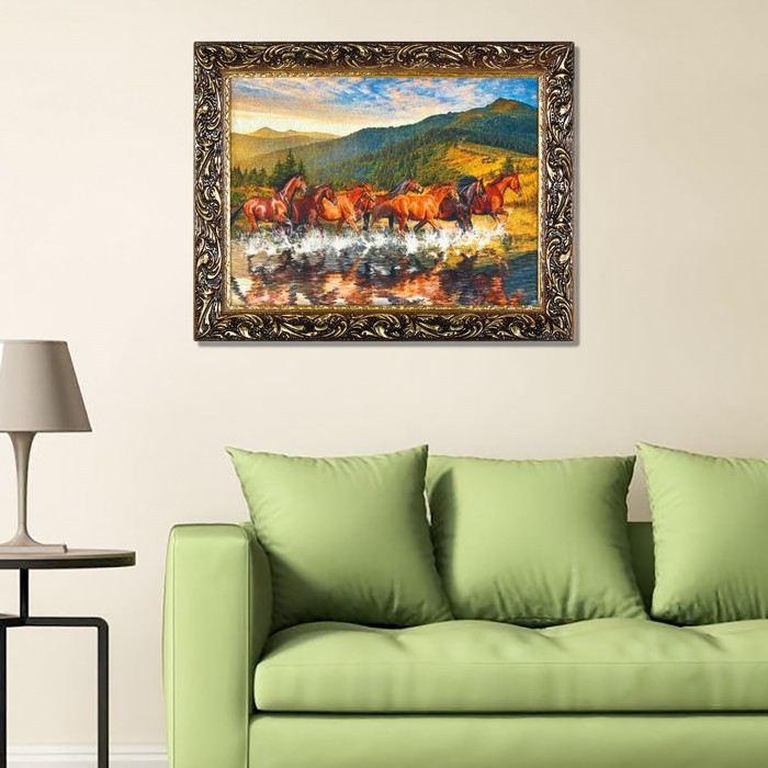 Гобеленовая картина "Табун"