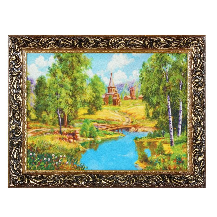 Гобеленовая картина "Древний город"