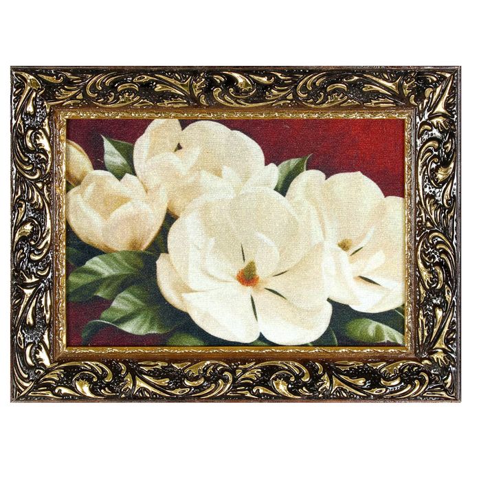 Гобеленовая картина "Кувшинки" рама микс