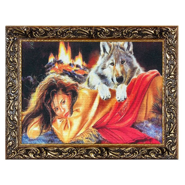 Гобеленовая картина "Верный друг"