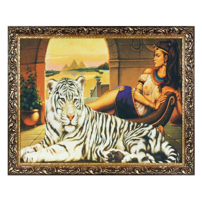 Гобеленовая картина "На отдыхе"