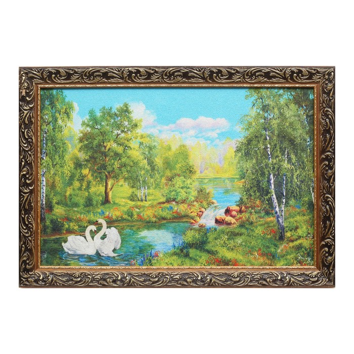 Гобеленовая картина "Белые птицы"