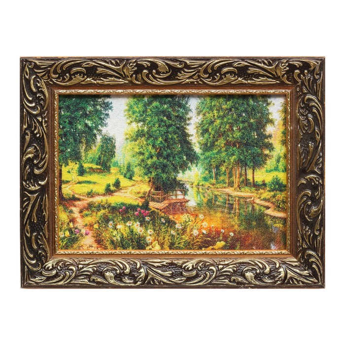 Гобеленовая картина "Пруд"