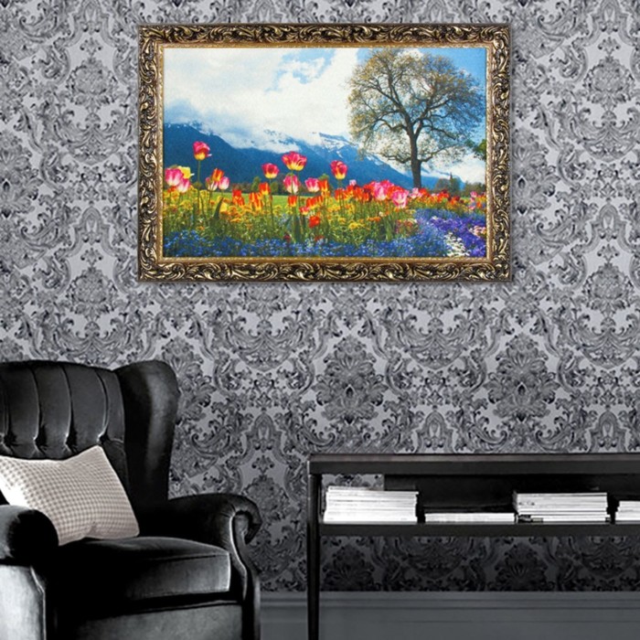 Гобеленовая картина "Поле тюльпанов"