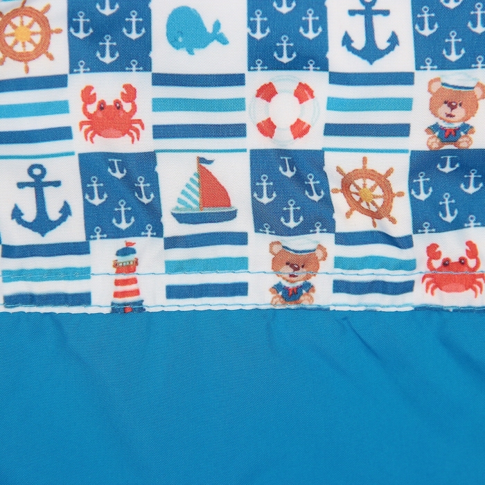 Ветровка для мальчика "ФЛАГМАН", рост 122 см, цвет тёмно-бирюзовый 9 вида 41