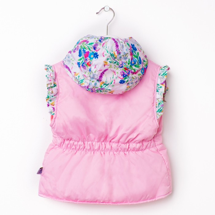 Жилет для девочки "ОЧАРОВАНИЕ", рост 86 см, цвет розовый 8 вида 27_М